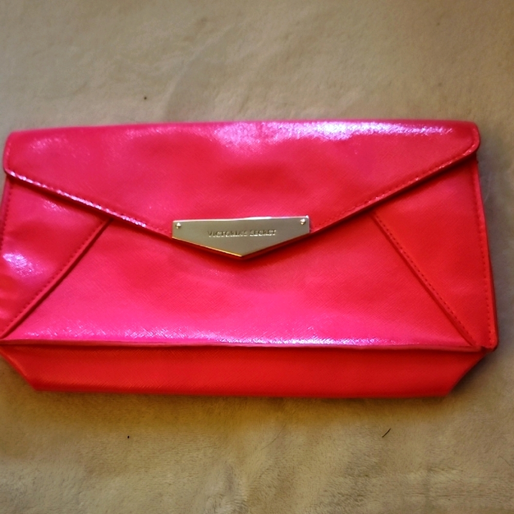 VIctorias Secret Hot Pink Clutch, EUC